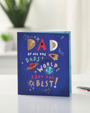 UK Greetings Father's Day Card for Dad - Sweet Space Design