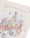 Disney Winnie The Pooh Granddaughter Christmas Card