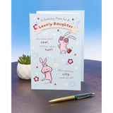 UK Greetings Birthday Card for Daughter - Pop-Up Design With Poem