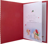Hallmark Boxed Christmas Card for One I Love - Cute Forever Friends Winter Design, 25575201, Multicoloured