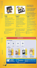 Avery L7674-25 Self-Adhesive Video Spine & Data Storage Labels – 16 Labels per A4 Sheet, White