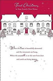 In Your Lovely New Home Foil Finished 1st Christmas Card