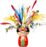 Frida Wall Mounted Planter Red