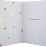 3D Effect Shooting Star Greeting Card