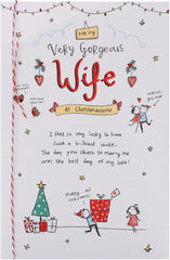 Christmas Card for Wife - Sketch Design