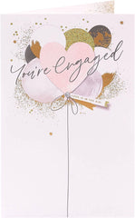 Balloons Design Engagement Card