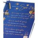 Son Sentimental Design Birthday Card