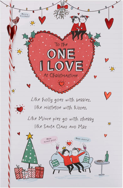 Christmas Card for the One I Love - Sketch Design