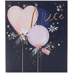 Beautiful Balloons Design Niece Birthday Card