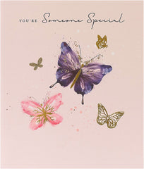 Butterfly Design,Pink Someone Special Mother's Day