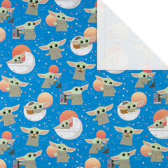 The Mandalorian Grogu Design 2M Gift wrap Roll - Pack of 3