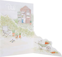 Dad Birthday Card 'Wonderful'