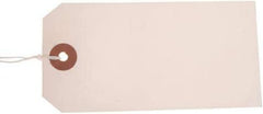 120 x 60mm White Strung Tags (Pack of 50)