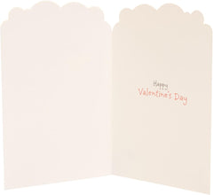 Valentine's Day Card for Husband - Fluffy Hearts Design