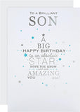 Star Son Birthday Card