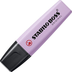 Highlighter - STABILO BOSS ORIGINAL Pastel - lilac haze (Pack of 10)