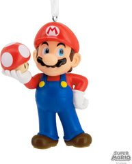 Nintendo Mario Mushroom Resin Tree Decoration