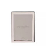 Silver plated Photo Frame Flat Edge - 5" x 7"