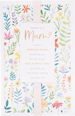 UK Greetings Mother's Day Card for Mum - What is a Mum? Design