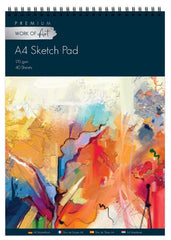 A4 Artists Easynote Sketch Pad – Quality Drawing Paper for Sketching & Design