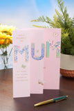 UK Greetings Mother's Day Card for Mum - Beautiful Fold Out Design