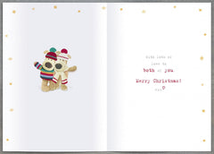Boofle to A Very Special Granny & Grandad Snow Snuggles Christmas Greeting Card 771262