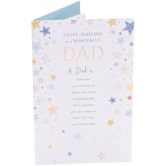 Heartfelt Design Dad Birthday Card