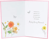 Beautiful Floral Posy On Your Birthday Card