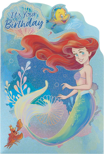 Disney The Little Mermaid Ariel Birthday Card