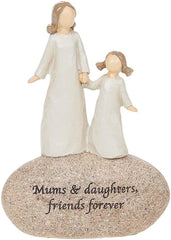 Angels Mums and Daughters Friends Forever Sentimental Pebble Gift