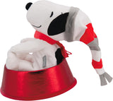 Snoopy Christmas Tree Topper – Festive Red & White Peanuts Design