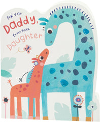  Adorable Design for Daddy from Your Daughter Father's Day Card