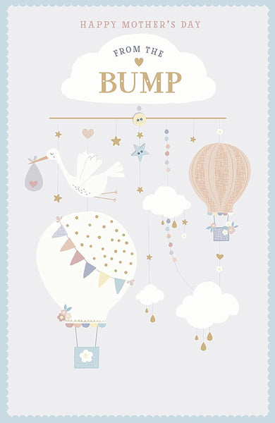 From The Bump Expectant New Mum Mother's Day Card