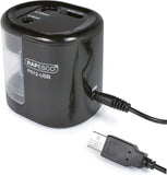 Rapesco Auto USB Pncil Sharpener BK