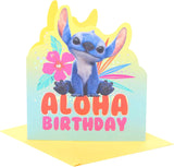 Disney Lilo & Stitch Birthday Card – Fun & Vibrant Greeting for Disney Fans