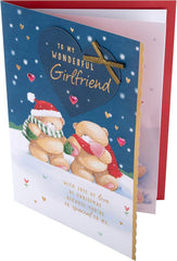 Forever Friends Winter Love Design Girlfriend Boxed Christmas Card
