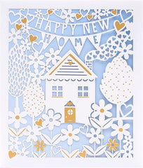 New Home Luxury Laser Cut Congratulations Card