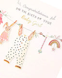 Congratulations It's a Girl New Baby Cards
