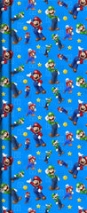 Super Mario Bros 2M Gift Wrap Roll - Pack of 3