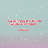 Hallmark New Big Sister Congratulations Card - Colourful Rapunzel Design from The Disney Princess Range