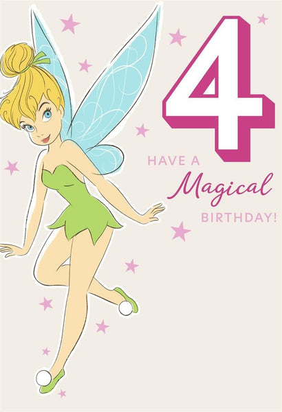 Cards Hallmark Disney Tinkerbell 4th Birthday 4 Have a magical Birthday!