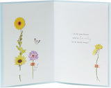 Just For You Floral Design Birthday Card