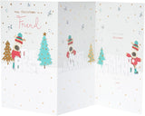 Boofle To A Friend Who Is The Best Cute Christmas Greeting Card