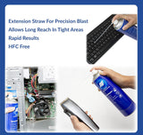 AF Professional Non Flammable Invertible Spray duster / Air Duster Compressed Gas Can Spray � For Office PC Cleaning / Keyboard Dust Cleaner / Industrial electronics / Fans etc. - 125ml, SDU125D