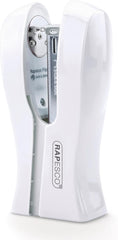 Rapesco 1319 Stand Up/Space-Saving Stapler, 20 Sheet Capacity, White