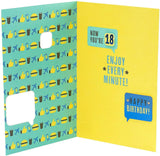 Son 18th Birthday Card - 18th Birthday Card Male - Funny 18th Birthday Card