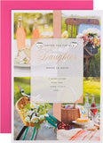 Large Birthday Card for Daughter – Traditional Verse Design with Envelope