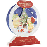 To The Sweetest Fiancee Ever 3D Pop Christmas Card