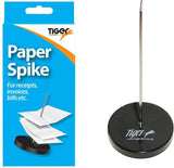 Metal Paper Spike – Receipt Bill Note Holder with Spindle for Desktop Organisation