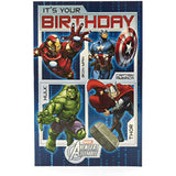 Marvel Avengers Assemble Birthday Card
